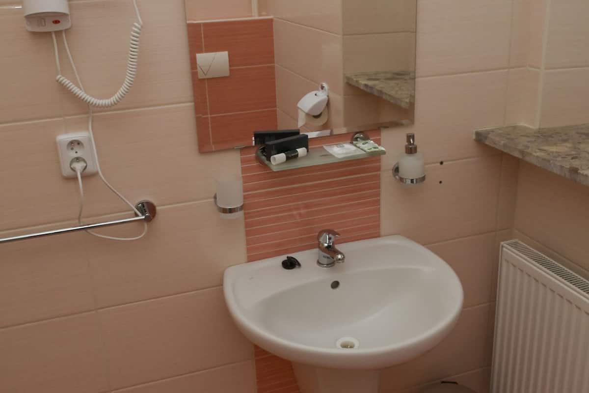 standard single room | bathroom sink