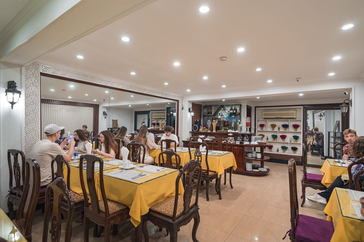 Khu vực dùng bữa sáng