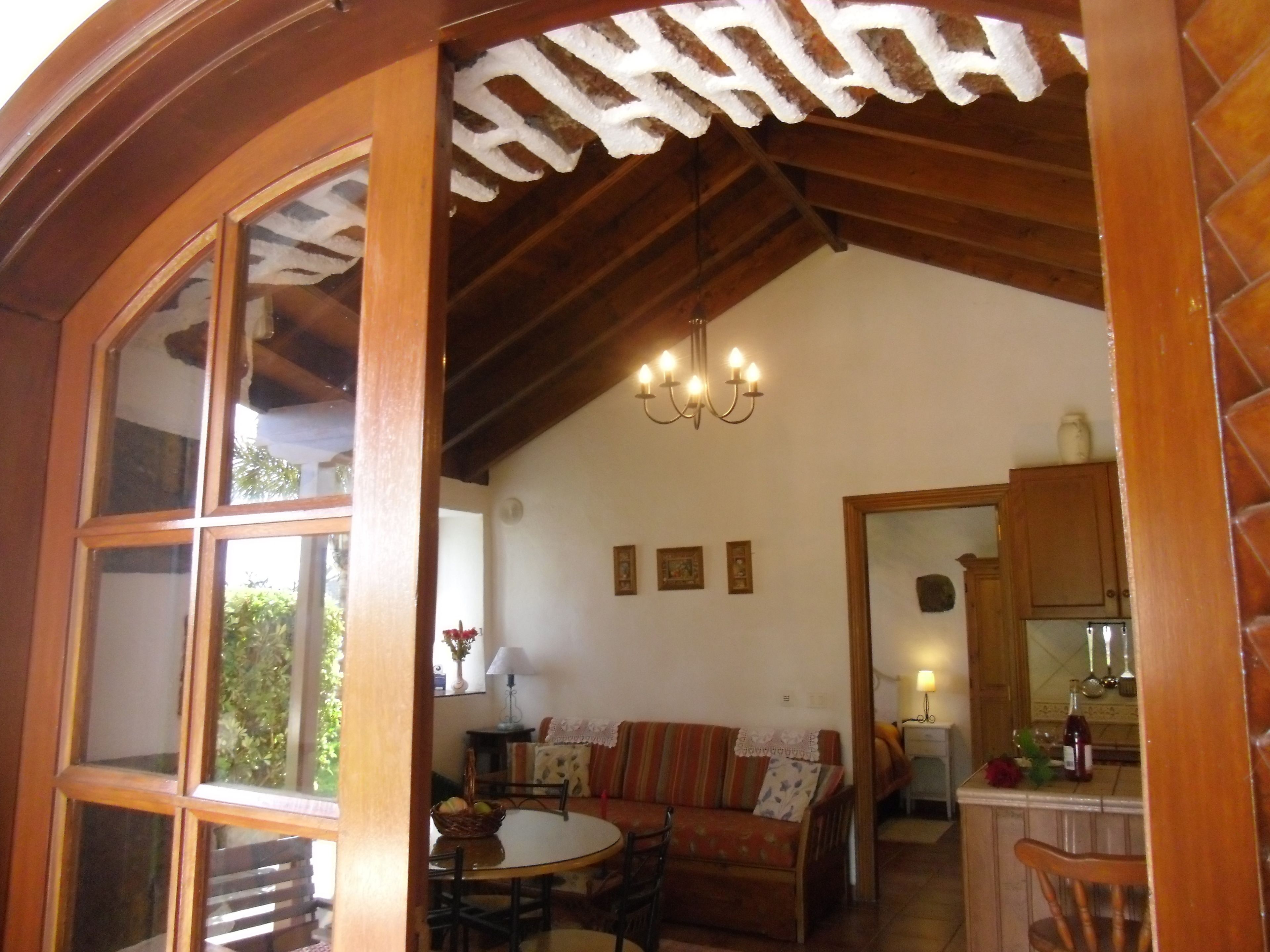 Cottages (Picacho C with 1 double bedroom) | Living room | Flat-screen TV, DVD player