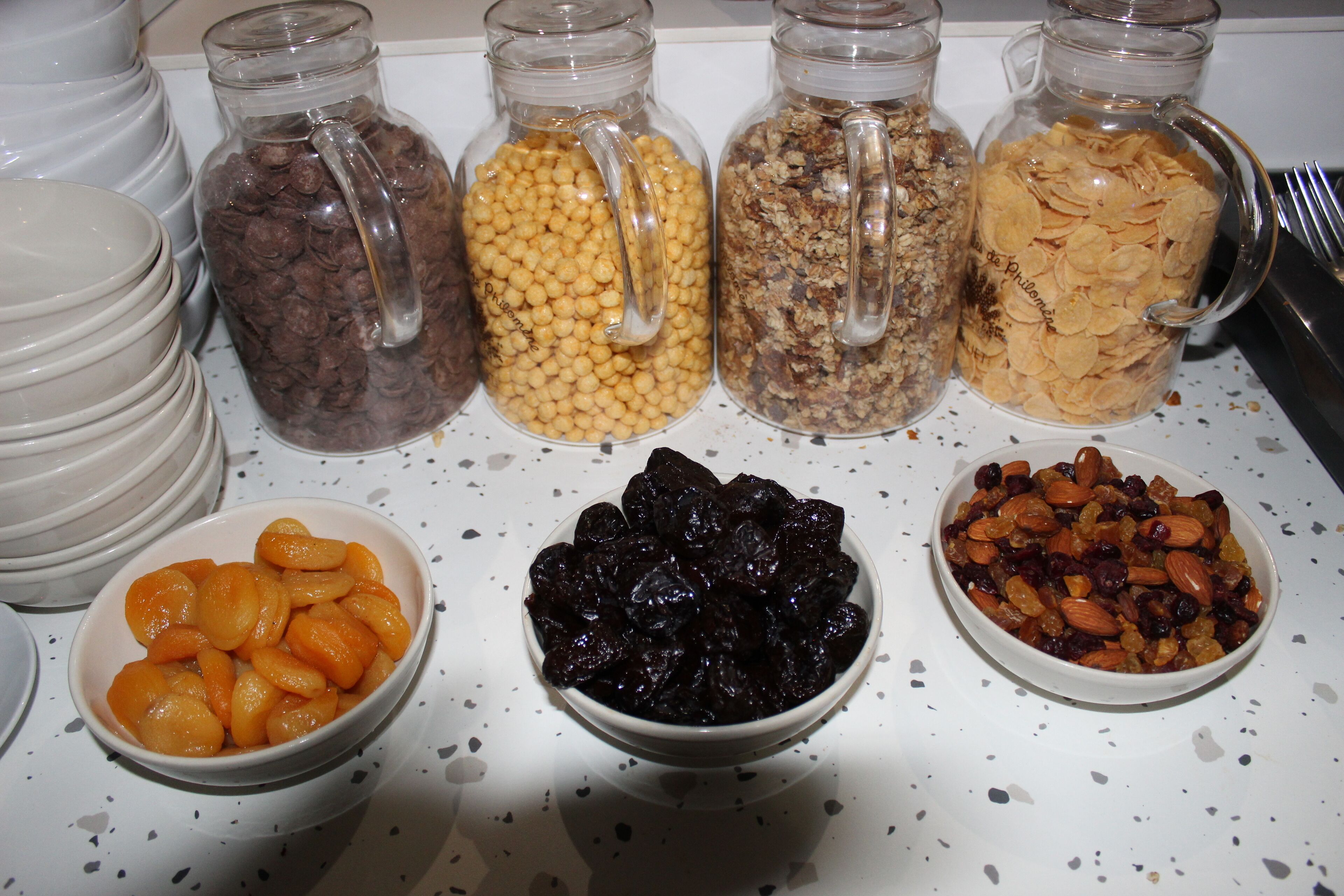 daily buffet breakfast (eur 15 per person)