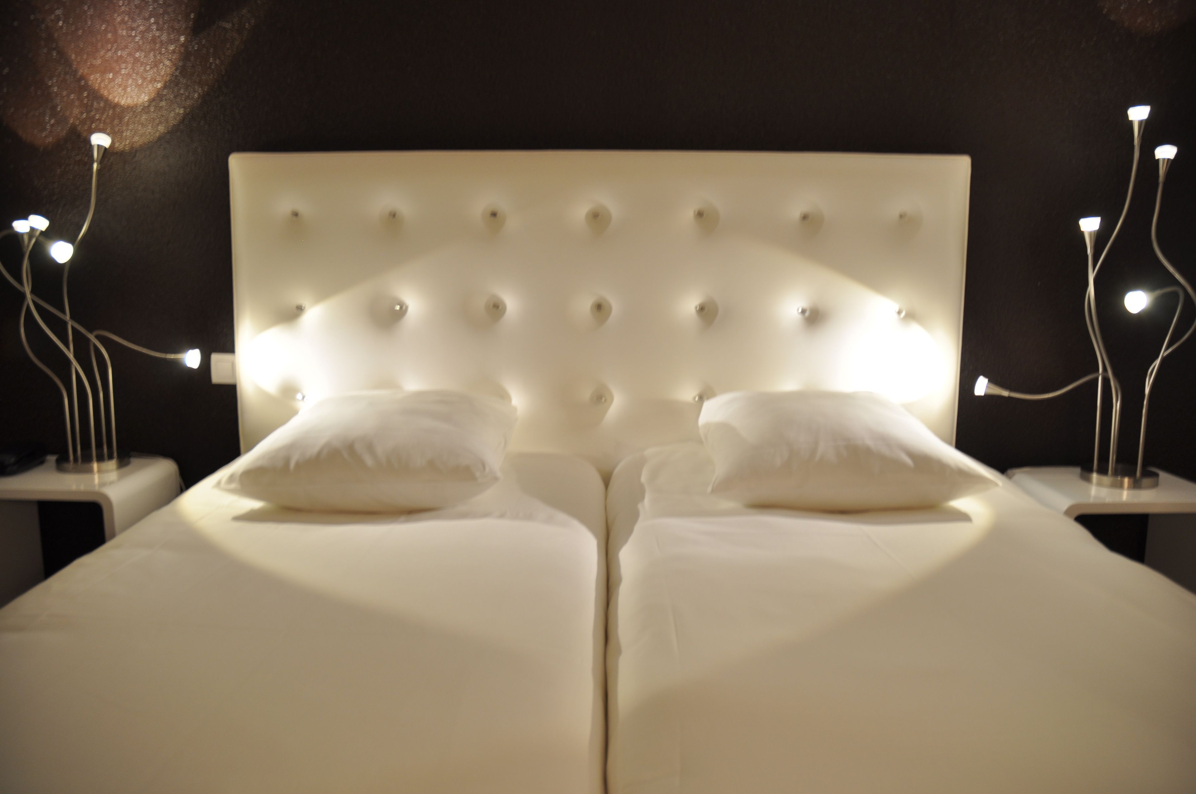 twin room | desk, blackout curtains, soundproofing, iron/ironing board