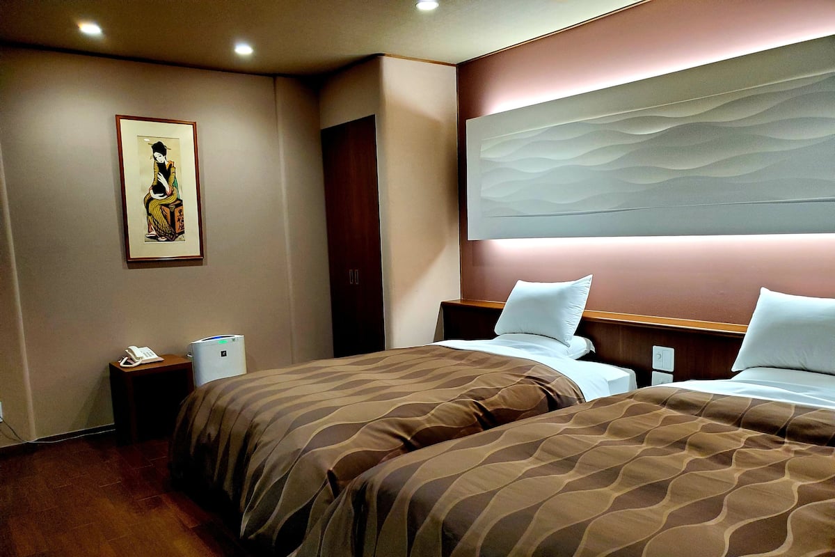 Western room with an open-air bath (non-smoking). | Premium bedding, minibar, in-room safe, free WiFi