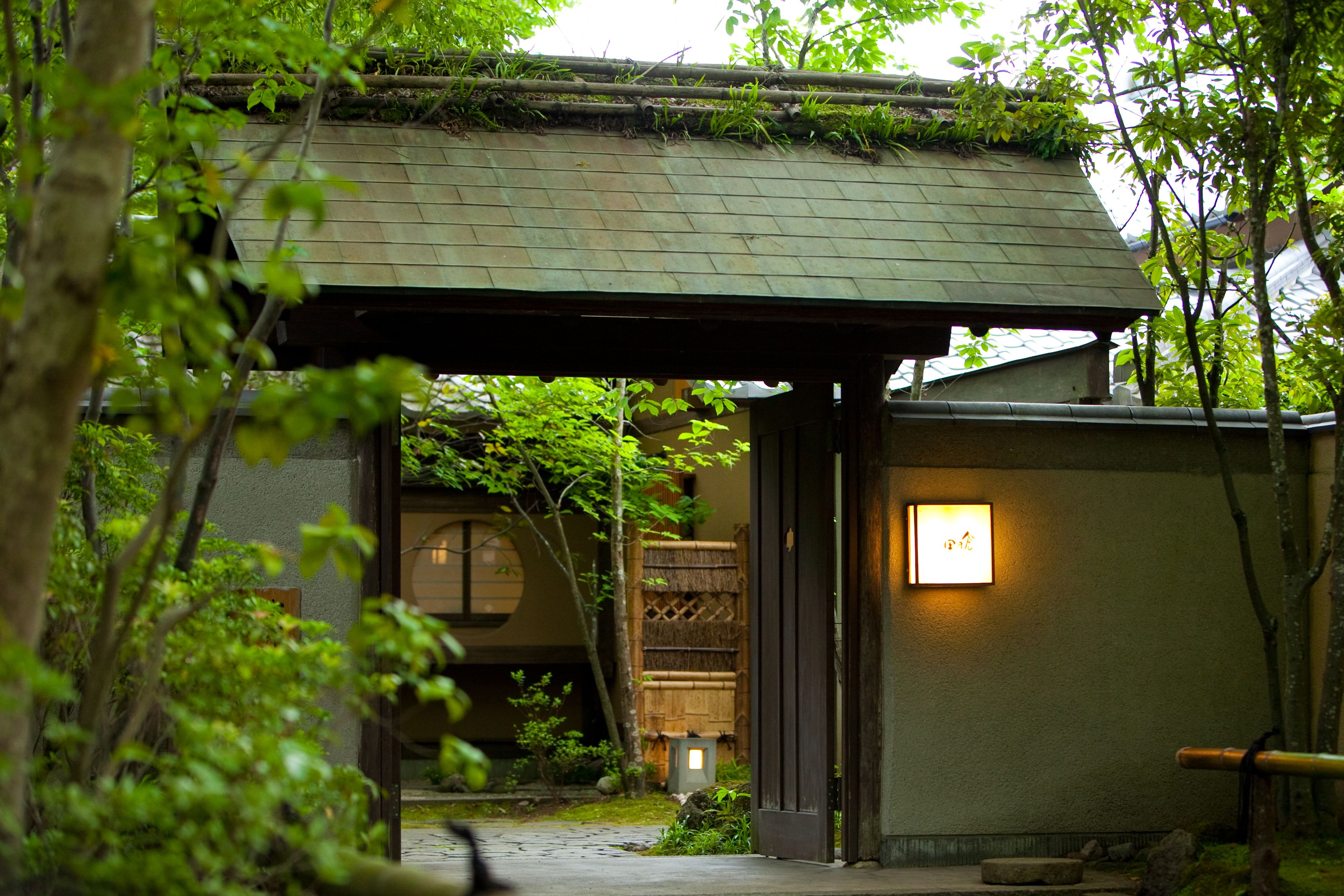 Entrée de l’hébergement