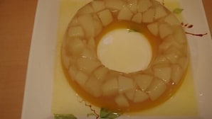 A dessert in a box. - Idaimae Green Hotel (Saga)