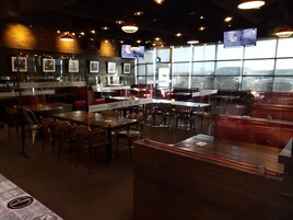 Breakfast, lunch and dinner served