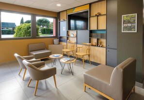 Sitzecke in der Lobby