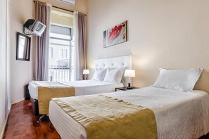 Wi-Fi de cortesia, roupa de cama