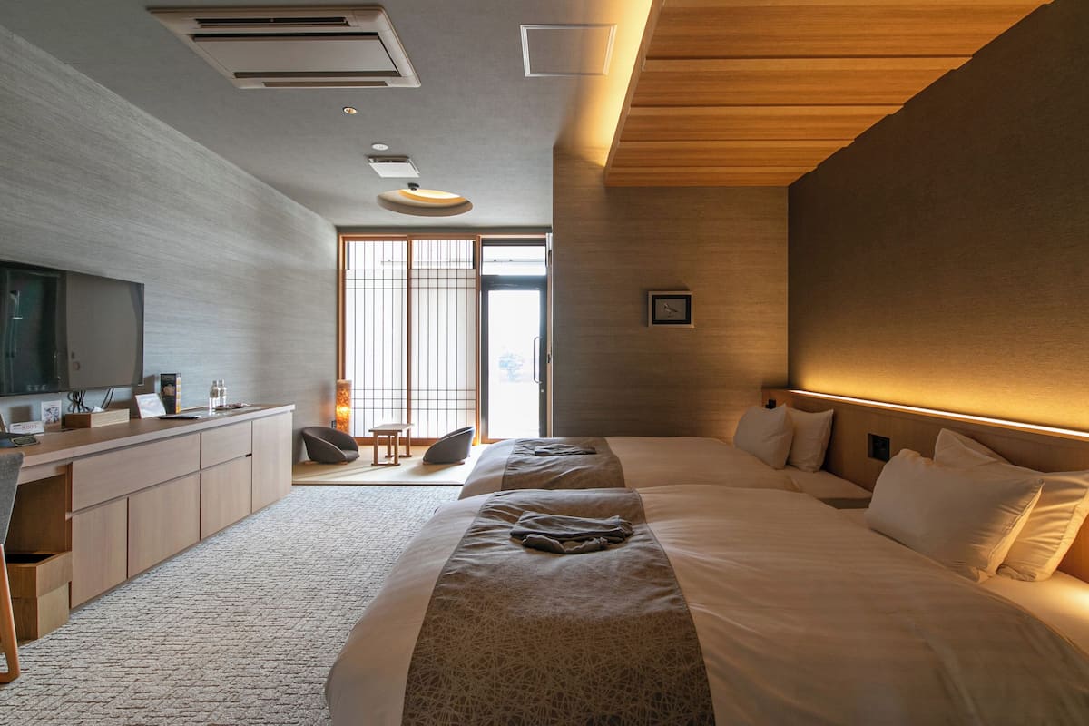 Semi-suite with indoor hot spring bath SEKIREI, Non Smoking | 1 bedroom, desk, blackout drapes, free WiFi