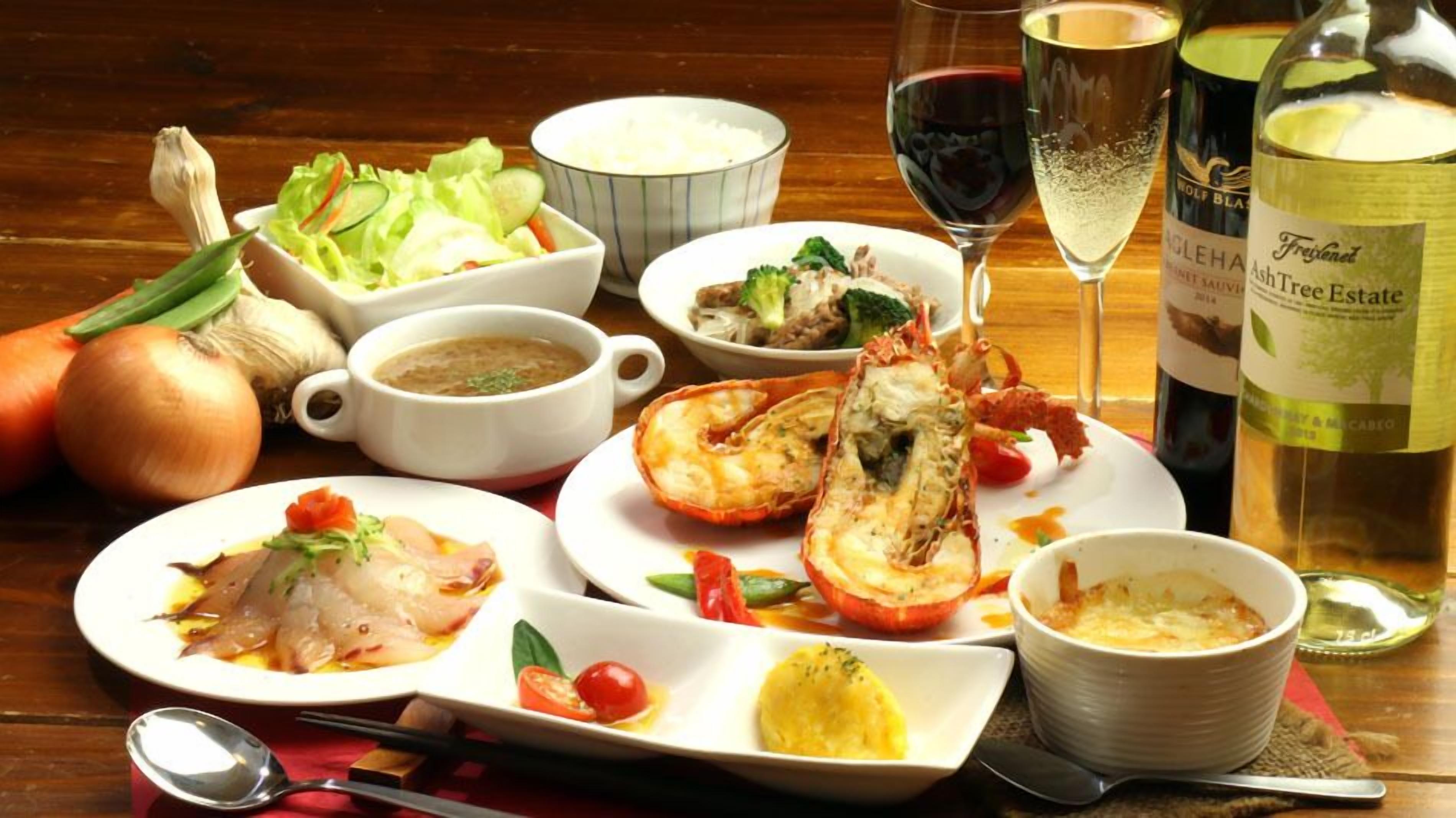 الطعام والشراب