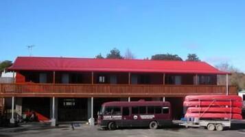 Façade de l’hébergement