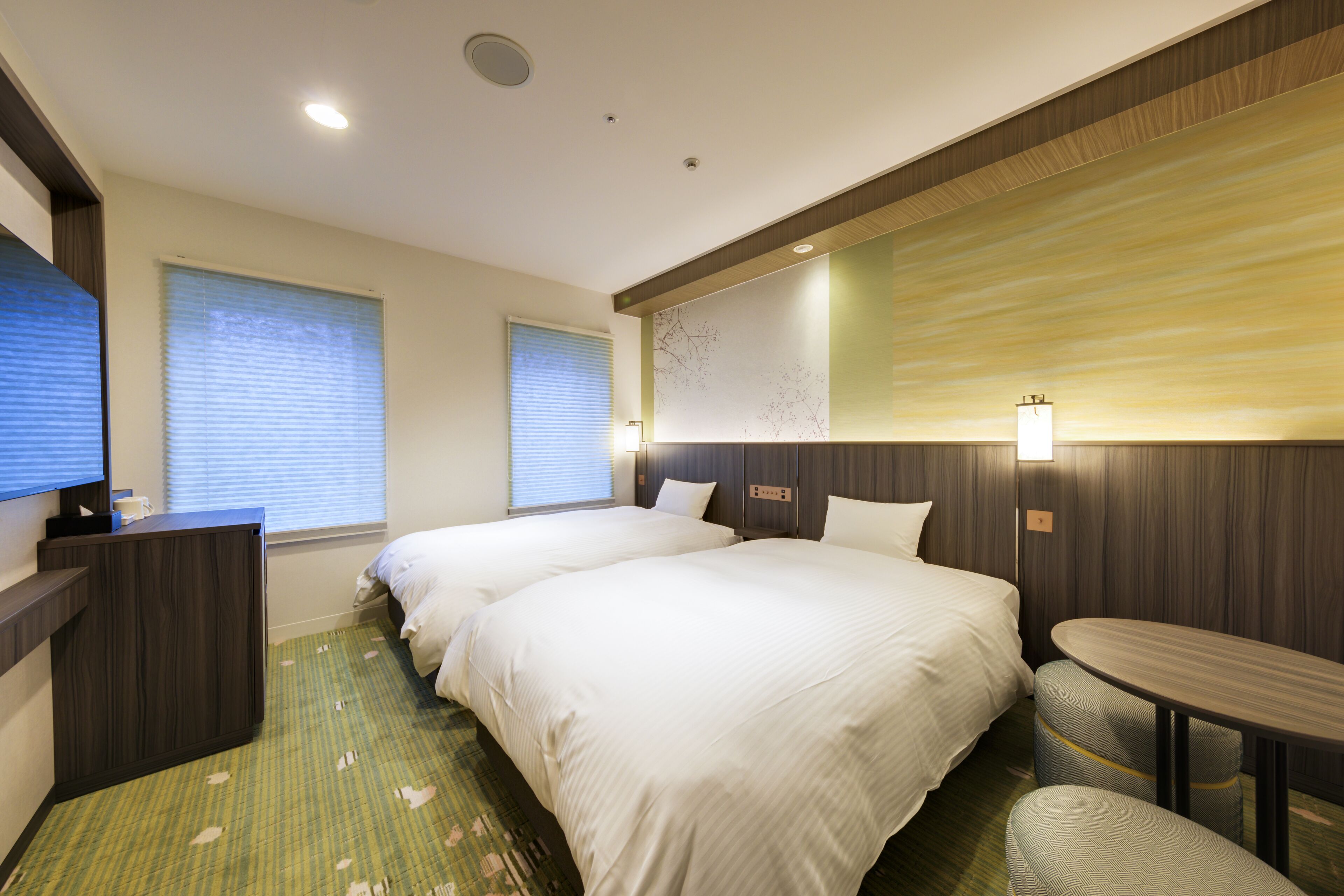 Kamar Twin Superior, Bebas Asap Rokok | Selimut bulu angsa, kedap suara, Wi-Fi gratis, dan seprai linen