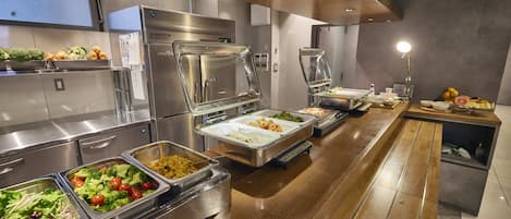 Frukostbuffé varje dag (JPY 1500 per person)