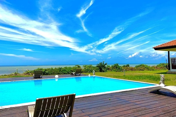 Seasonal outdoor pool