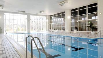 Indoor pool, outdoor pool