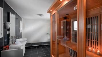 Sauna, manicura y pedicura