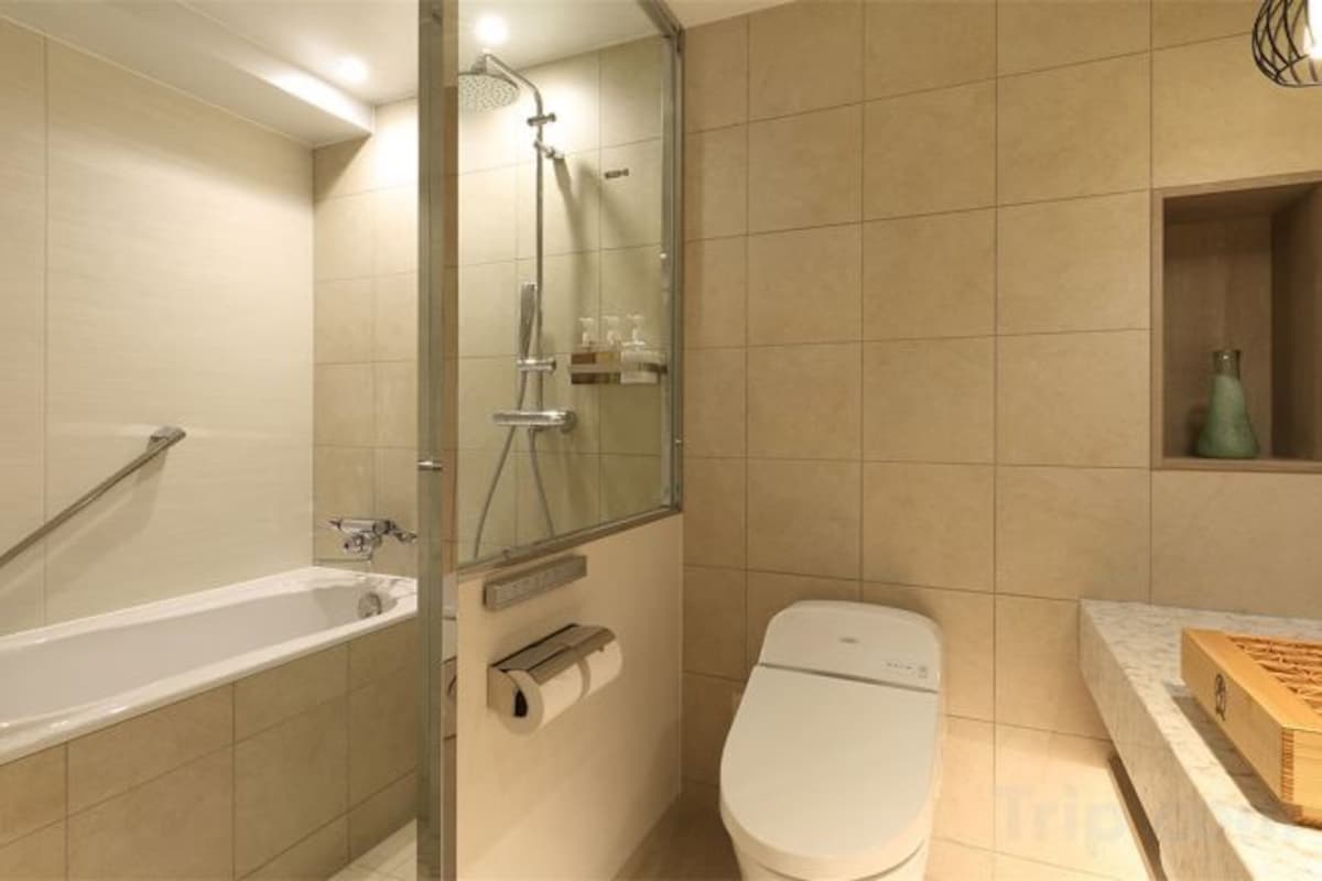 Baño | Ducha y bañera combinadas y cabezal de ducha tipo lluvia