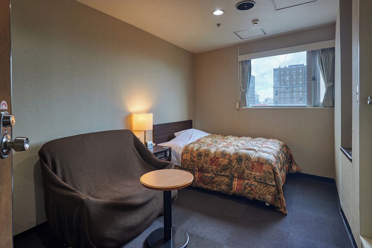 Desk, blackout drapes, iron/ironing board (on request), WiFi (free)