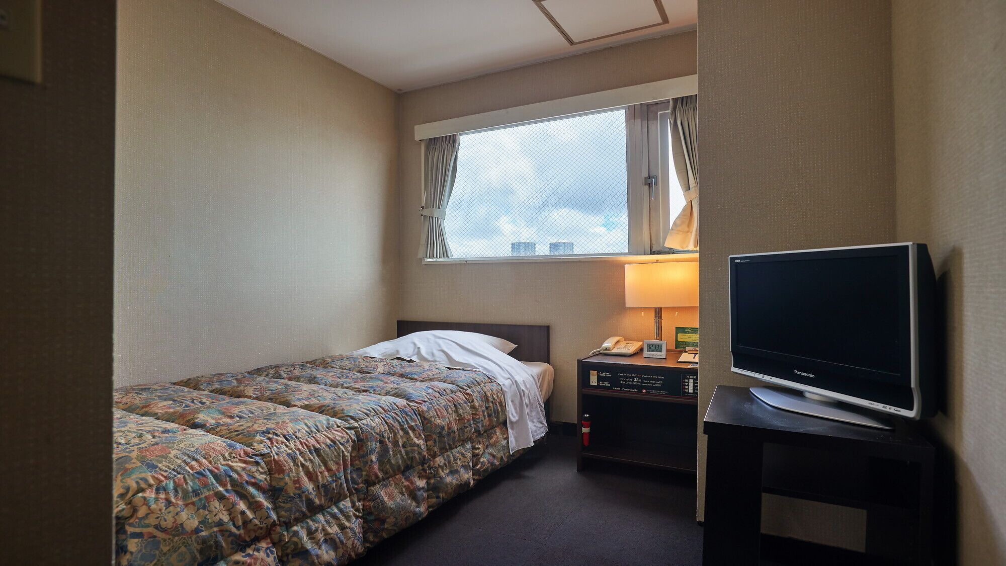 Desk, blackout curtains, iron/ironing board, free WiFi
