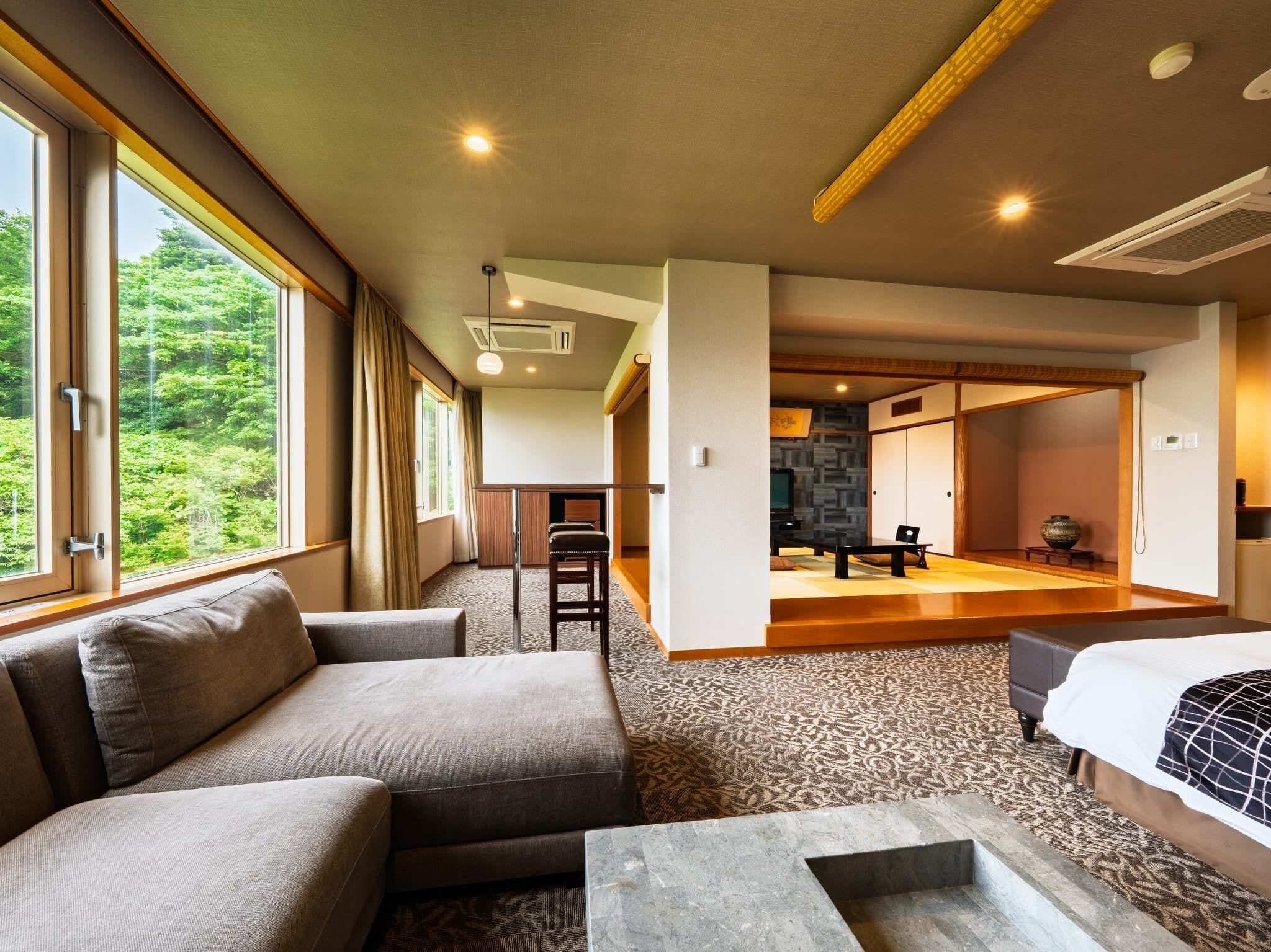 premium room japanese western style, non smoking | 1 bedroom, in-room safe, desk, free wifi