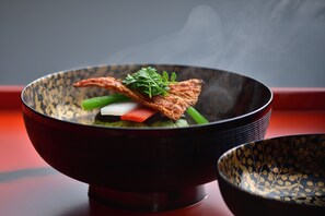 료칸 내 식사 공간