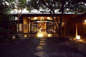 Entrada de la propiedad