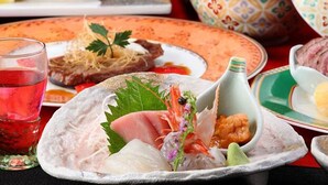 Ryokan dining - Hinokuni Heights (Kumamoto)