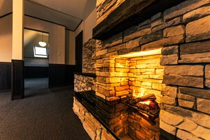 Main Building Twin Room, Non Smoking | Living area | TV