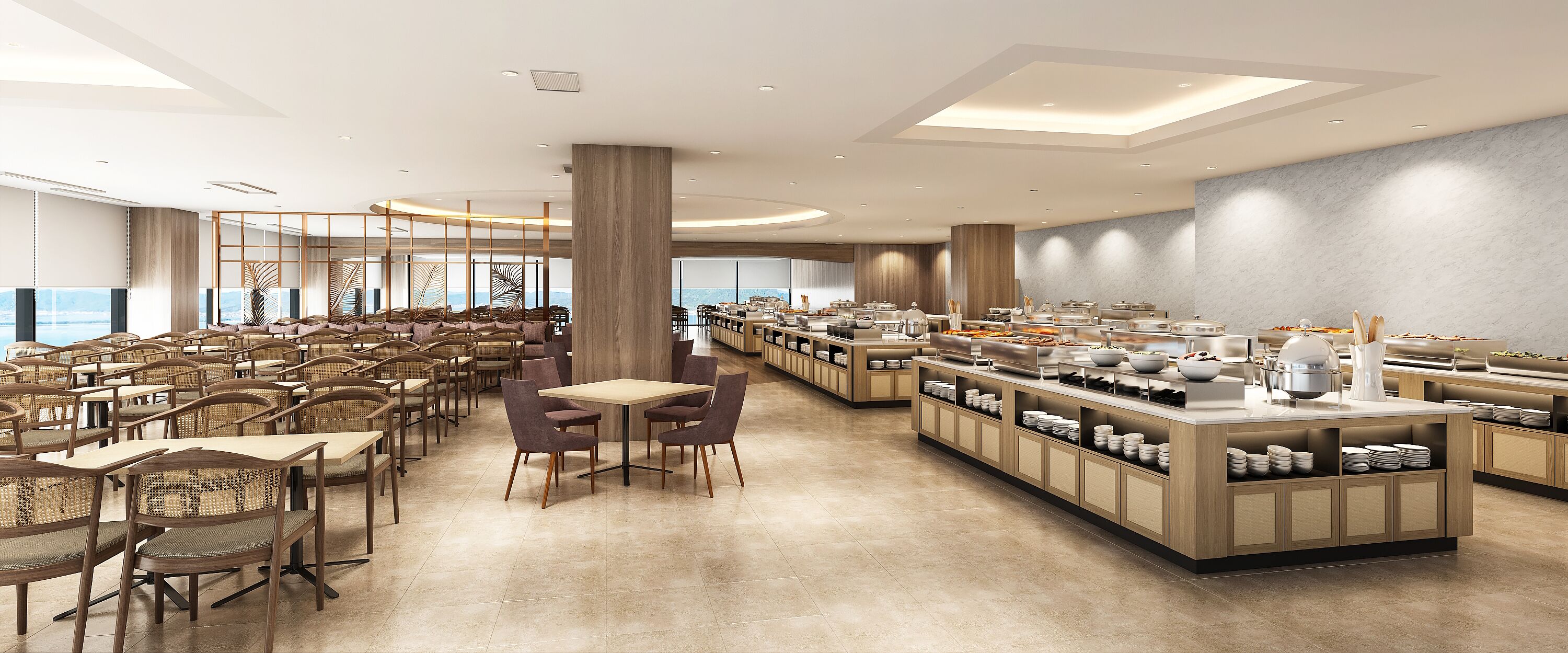 breakfast and dinner served, beach views