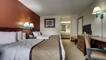 Iron/ironing board, free WiFi, bed sheets