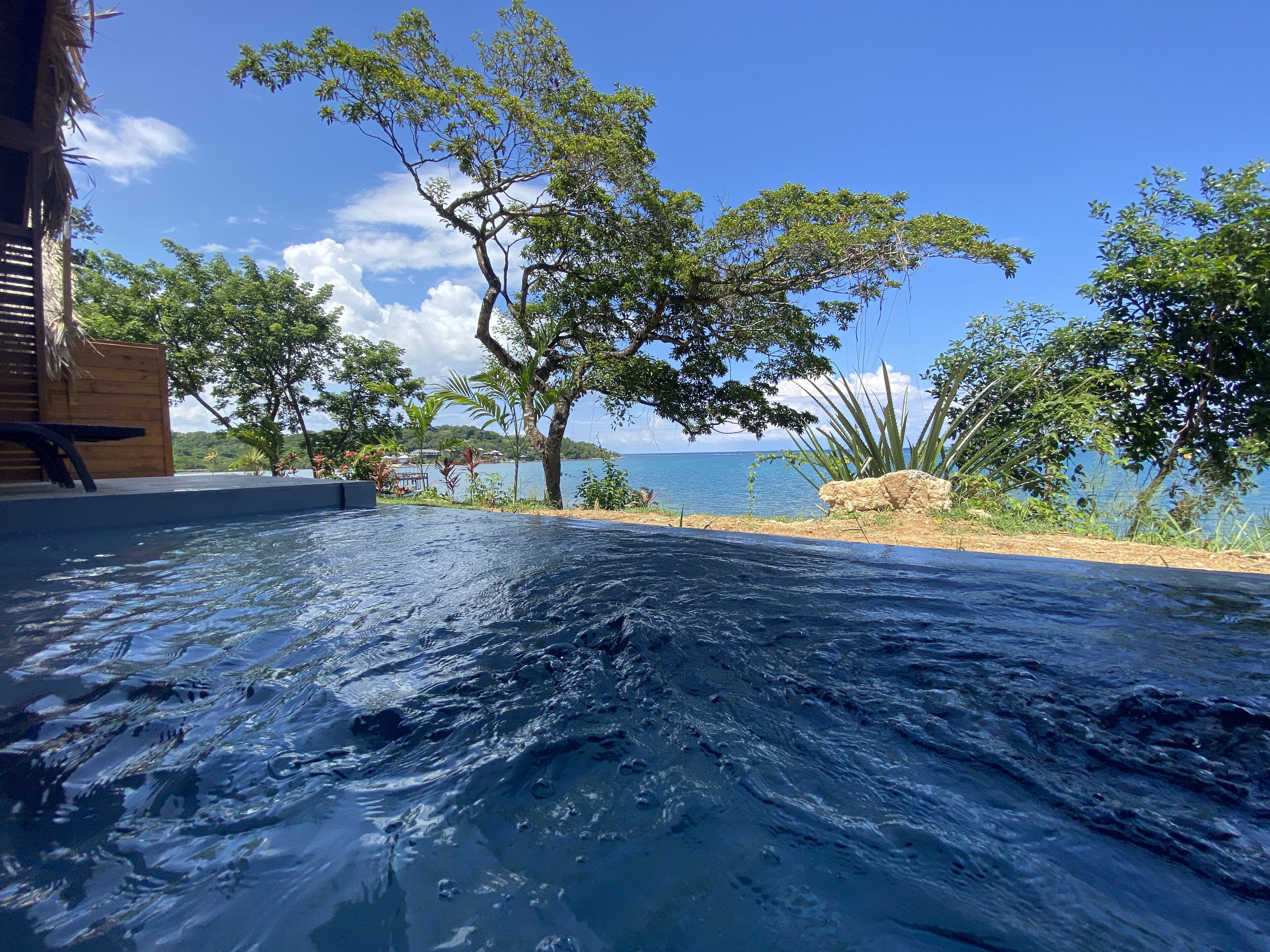 luxury bungalow, 1 king bed, ocean view | terrace/patio