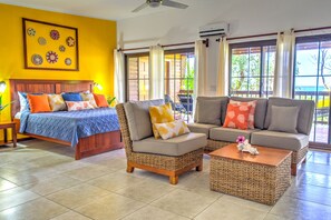 Premium bedding, pillow-top beds, in-room safe, individually decorated