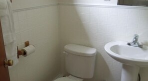 Free toiletries, hair dryer