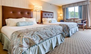 Quarto standard, 2 camas Queen | Roupas de cama premium, individualmente decorados