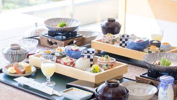 Daily Japanese breakfast for a fee