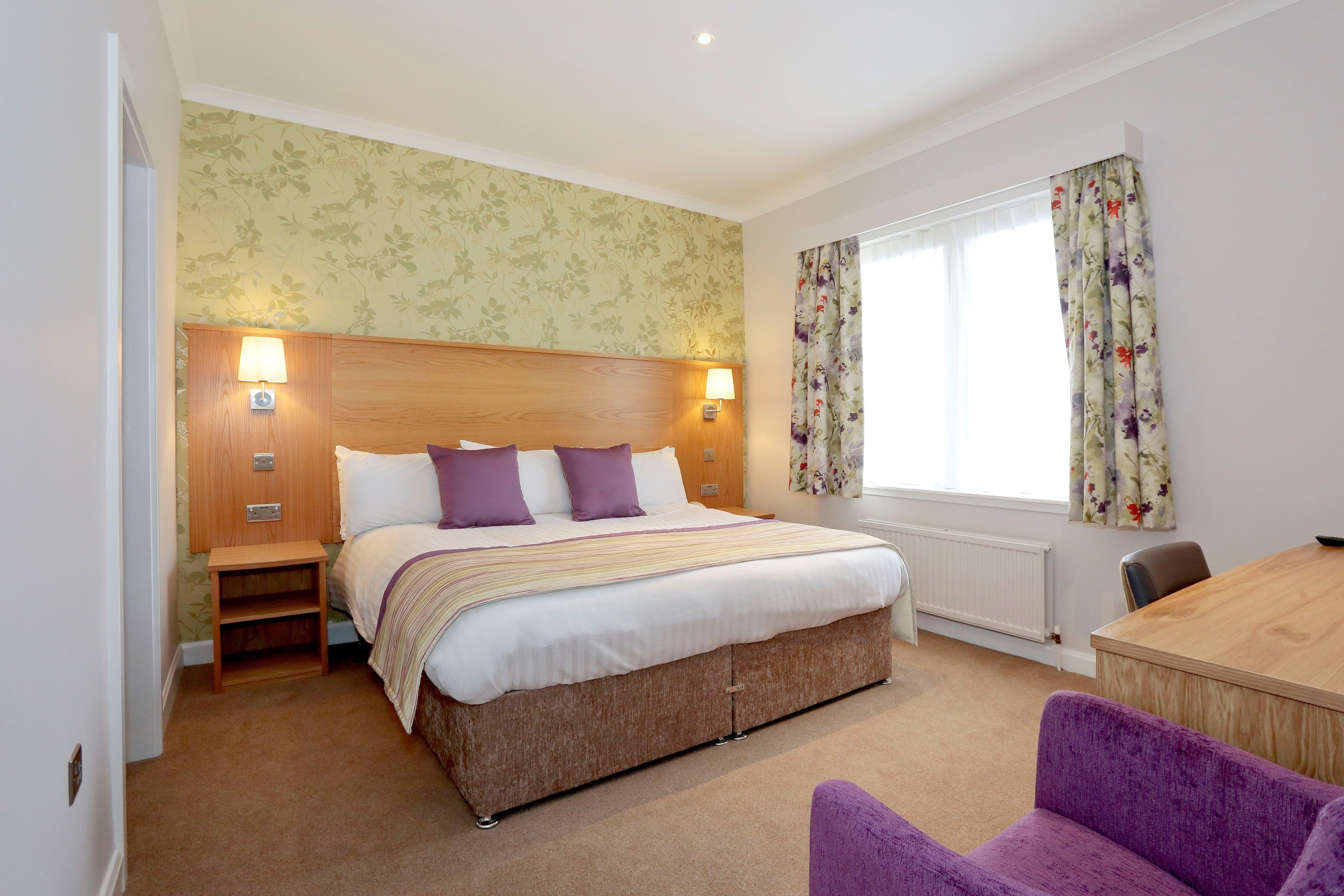 1 chambre, literie de qualité supérieure, bureau