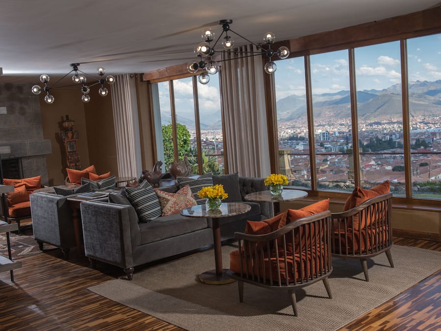 Zona de estar del vestíbulo