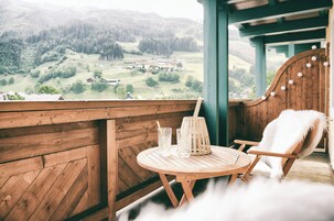 家庭房, 阳台 (Huebscha Hansi) | 露台