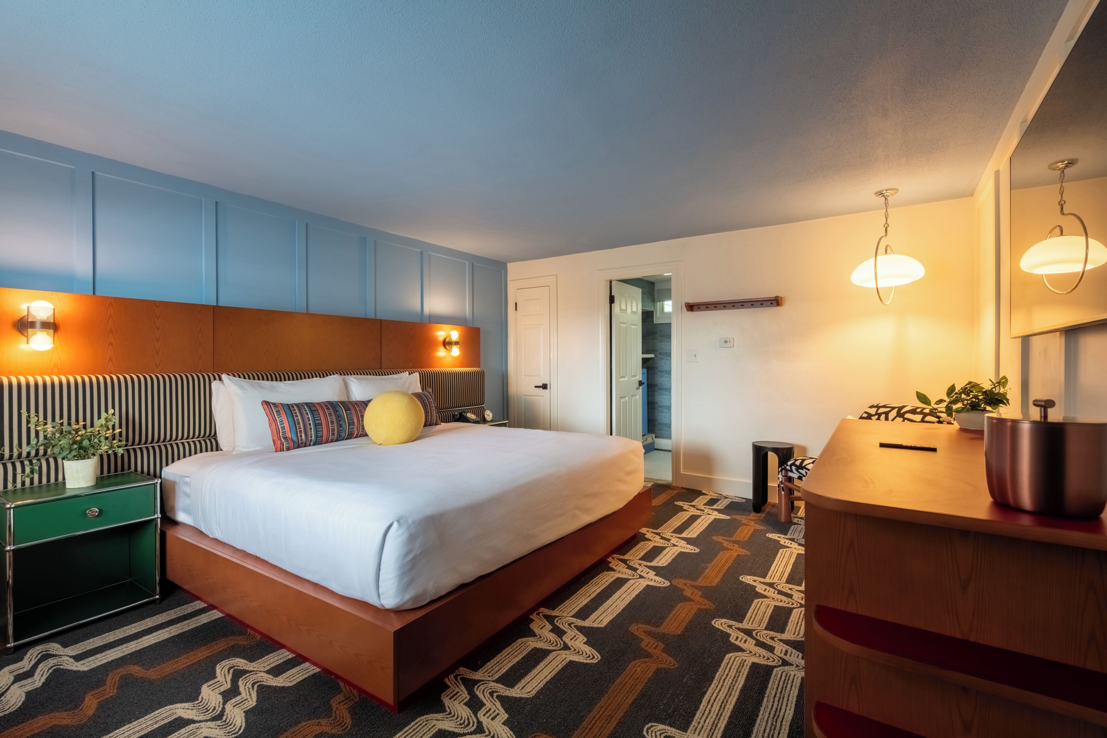 Superior Room One King | Individually decorated, individually furnished, iron/ironing board