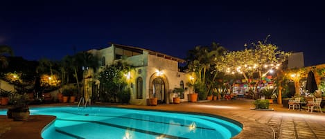 Romantic Suite, 1 King Bed, Hot Tub, Pool View (Poolside Master Suite) | View from room