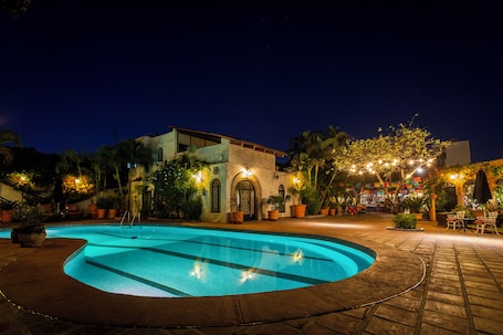 Romantic Suite, 1 King Bed, Hot Tub, Pool View (Poolside Master Suite) | View from room