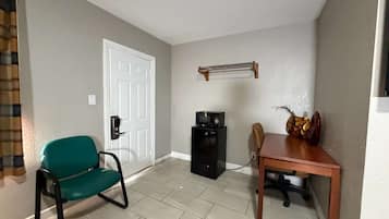 Desk, iron/ironing board, free WiFi, bed sheets