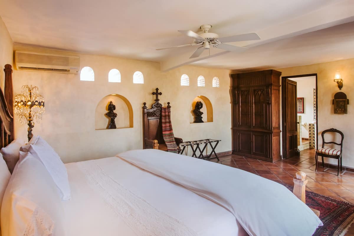 1 habitación y ropa de cama de alta calidad