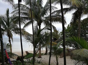 Studio, vue océan, en front de mer | Vue sur la plage/l’océan