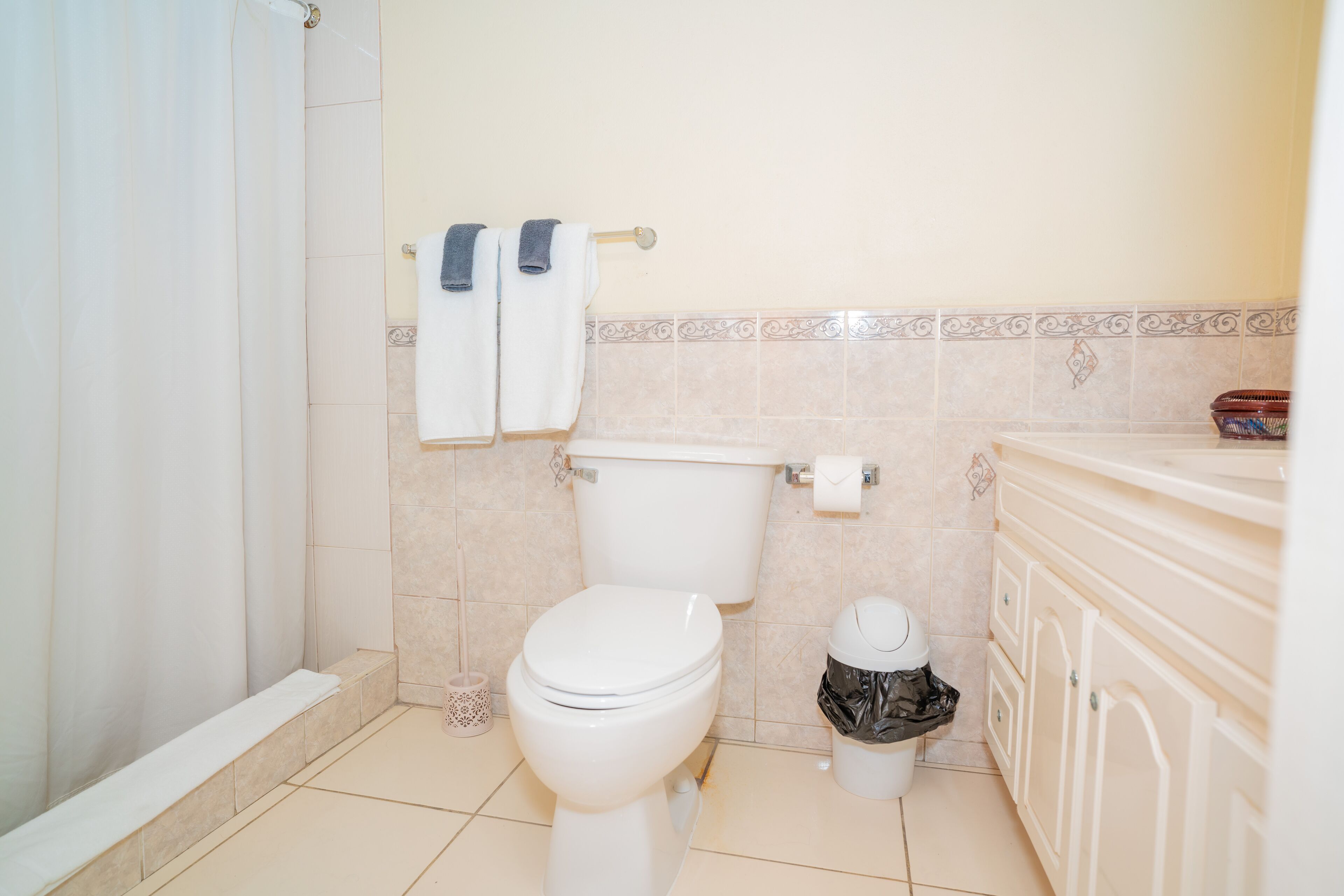 classic room, 1 double bed, kitchen | bathroom | shower, free toiletries, hair dryer, towels