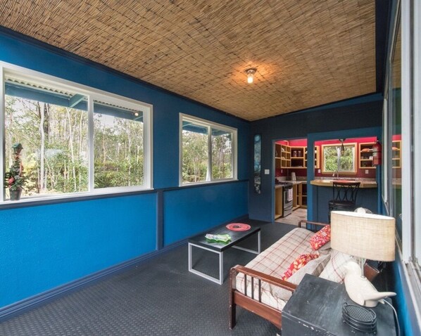 House, 1 Bedroom, Garden View (Honu Hale Rain Forest) | Living area