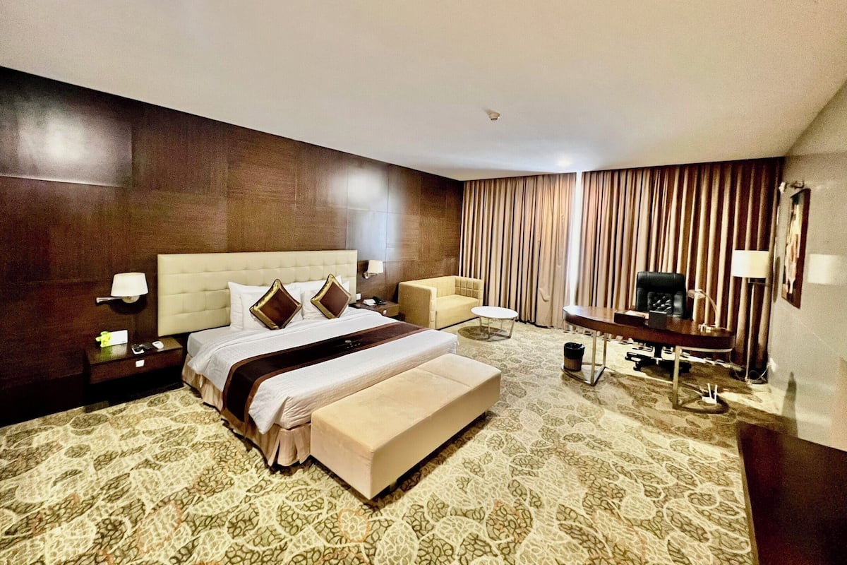 Stüdyo | Minibar, odada kasa, ayrı ayrı dekore edilmiş, ayrı ayrı döşenmiş