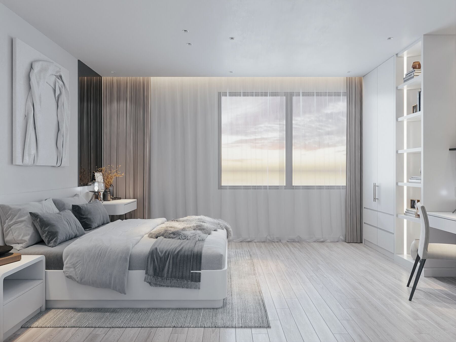 Modern / Classical Premium Apartment (2pax) | Minibar, in-room safe, individually decorated, individually furnished