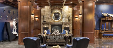 Sala de estar en el lobby