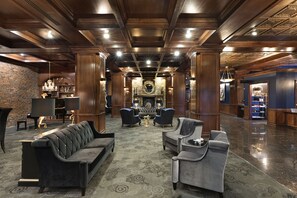 Sala de estar en el lobby