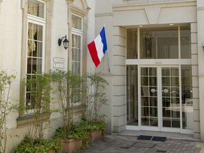 Entrée de l’hébergement
